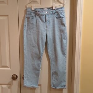 LOFT Petite  Light Wash Women's Ankle Jeans